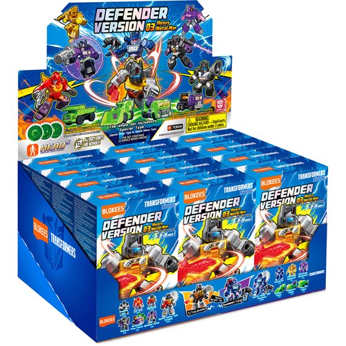 Transformers Defender Version 03 Heavy Metal War Blokees Mini Model Kit