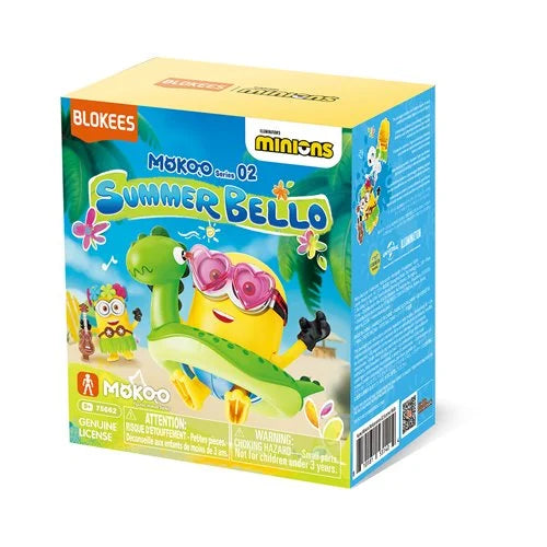Minions Mokoo 02 Summer Bello Blind Box Mini Model Kit