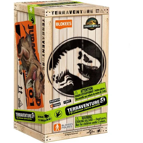 Jurassic World Terraventure Surprise Dinosaur Capture Operation Blind Box Model Kit