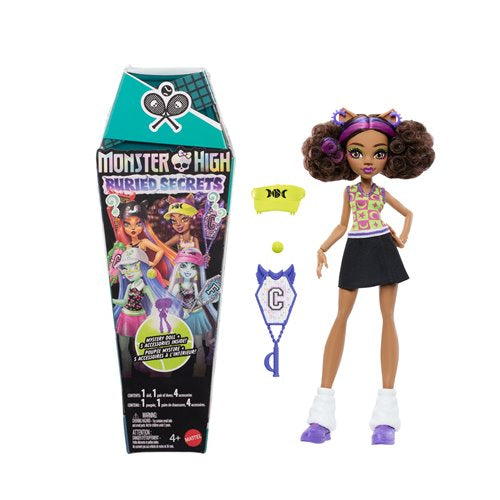 Monster High Buried Secrets Mystery Court-side Fang-Out Doll Case