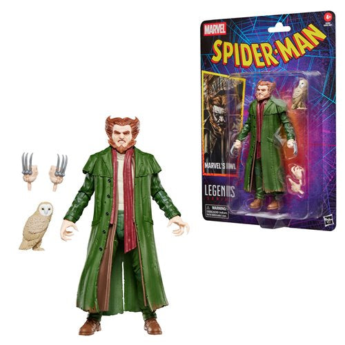 Owl Spider-Man Marvel Legends Retro Cardback 6-Inch Action Figures 2026