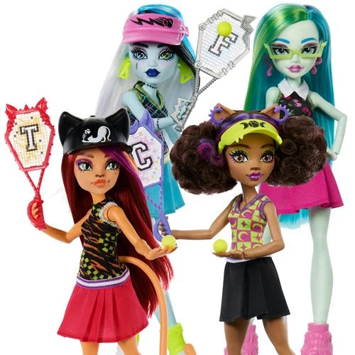 Monster High Buried Secrets Mystery Court-side Fang-Out Doll Case