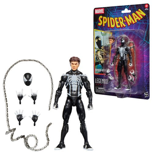 Spider-Venom - Spider-Man Marvel Legends Retro Cardback 6-Inch Action Figures 2026