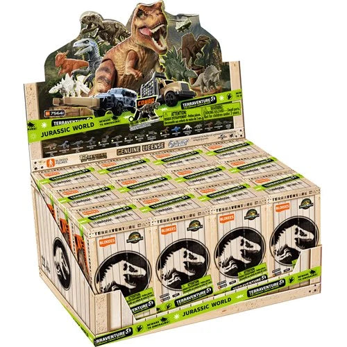 Jurassic World Terraventure Surprise Dinosaur Capture Operation Blind Box Model Kit