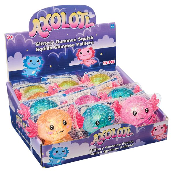 Axolotl 4” Squishy Gummie