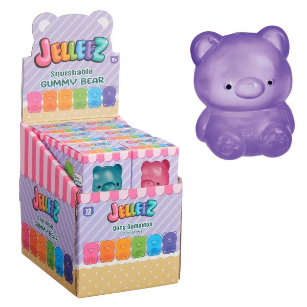 Jelleez Squishable Gummy Bear 3”