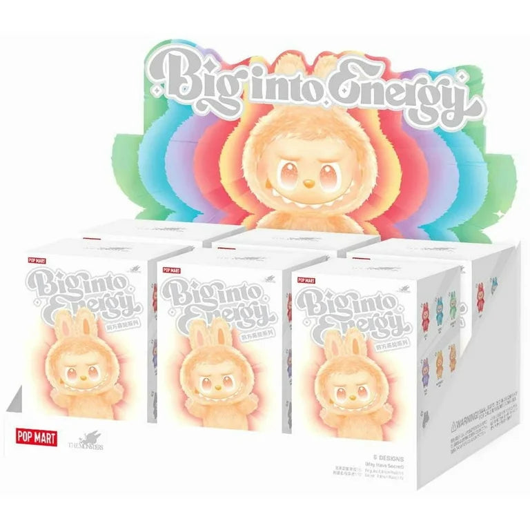 POP MART Labubu Big into Energy Series - Vinyl Plush Pendant Blind Box