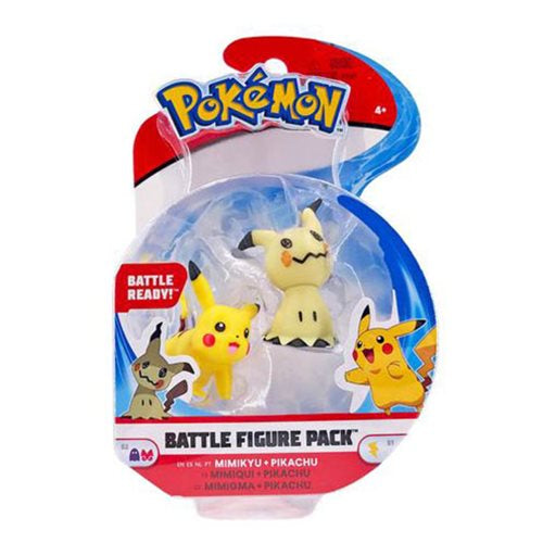 POKEMON 3" Battle Fig ASST 2PK COLL FIG.