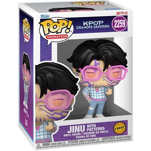 KPop Demon Hunters Jinu Funko Pop! Vinyl Figure #2259 with Patterns